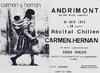Récital Chilien Carmen et Hernan - Recital de los chilenos Carmen y Hernán 