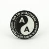 No to apartheid · solidar...