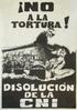¡No a la tortura! Disolución de la CNI 