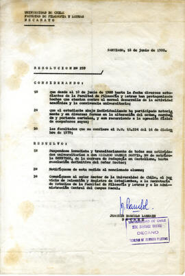 Resolución N° 259