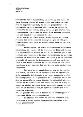 Estudio de los informes de violaciones de derechos humanos en Chile, con particular referencia a la tortura y otros tratos o castigos crueles, inhumanos o degradantes (12)