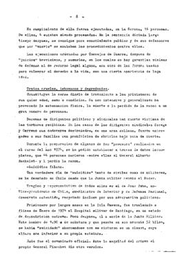 Estudio de los informes de violaciones de derechos humanos en Chile, con particular referencia a la tortura y otros tratos o castigos crueles, inhumanos o degradantes (10)