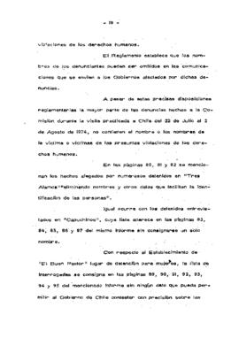 Estudio de los informes de violaciones de derechos humanos en Chile, con particular referencia a la tortura y otros tratos o castigos crueles, inhumanos o degradantes (23)