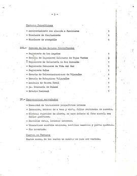 Relación de los torturados y tipos de torturas, en la etapa del 11 de septiembre hasta aproximadamente fines de octubre del 73. (3)