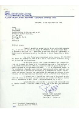 Señor Leo Gatica…