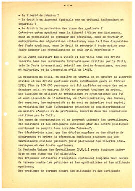 Declaration de M. de Angelini, representant de la federation syndicale mondiale a la 3la session de la comission des droits de l'home. (4)