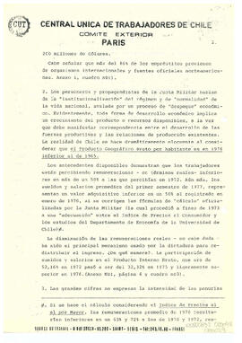 Documento del Comité Exterior a la quinta sesión de la Comisión Investigadora de los Crímenes de la Junta Fascista de Chile (2)