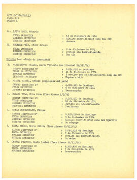 Información presentada por la Unión Mundial Democrata Cristiana en carta fechada el 20 de diciembre de 1974 y el 11 de febrero de 1975 (13)