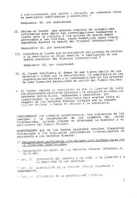 Ciudadano presidente, tenemos a bien remitir a ud. La sentencia del Tribunal Internacional pronunciada por su magistratura… (7)