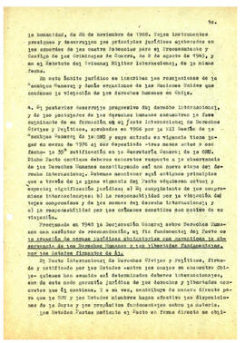 Violación de principios y tratados internaciones por la junta militar en relación con los derechos humanos en chile (10)