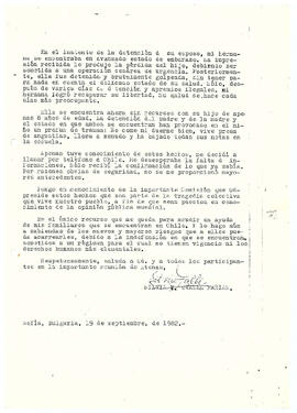 Señor Presidente, Comisión Internacional Investigadora de los Crímenes de la Junta Militar en Chile. (2)