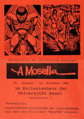 Holzschnitte des chilenischen Künstlers A Mosella - Grabados en madera del artista chileno A. Mosella