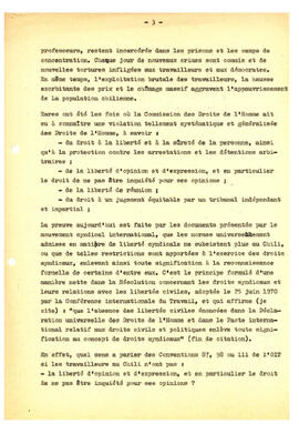 Declaration de M. de Angelini, representant de la federation syndicale mondiale a la 3la session de la comission des droits de l'home. (3)