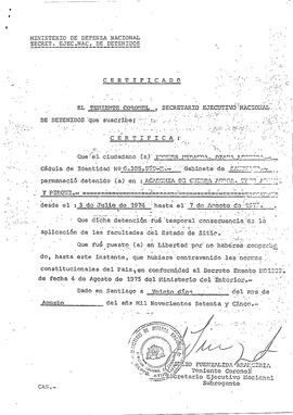 Señores miembros de la Comisión Internacional Investigadora de los Crímenes de la Junta Militar en Chile. (6)