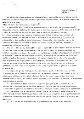 Estudio de los informes de violaciones de derechos humanos en Chile, con particular referencia a la tortura y otros tratos o castigos crueles, inhumanos o degradantes (2)
