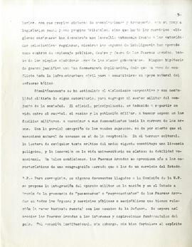 Proposiciones para una reorganización antifascita de las Fuerzas Armadas (6)
