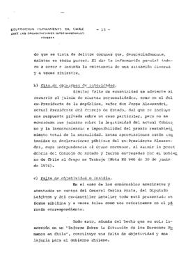 Estudio de los informes de violaciones de derechos humanos en Chile, con particular referencia a la tortura y otros tratos o castigos crueles, inhumanos o degradantes (16)