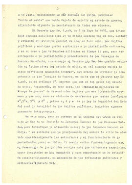 El carácter antijurídico de los procesos contra partidarios y simpatizantes del gobierno de la Unidad Popular (3)