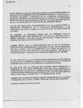 Intervención del señor Roberto Kozak en la ceremonia de condecoración con la orden de Bernardo O ´Higgins. (2)