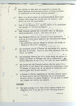 Informe sobre una reunión secreta dela Sección regional de la Internacional Socialista, efectuado en managua del 6 al 7 de enero de 1983 (10)
