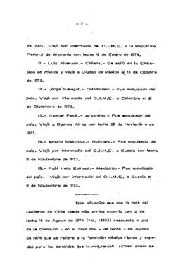 Estudio de los informes de violaciones de derechos humanos en Chile, con particular referencia a la tortura y otros tratos o castigos crueles, inhumanos o degradantes (11)