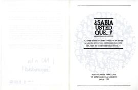 ¿Sabia usted que...?