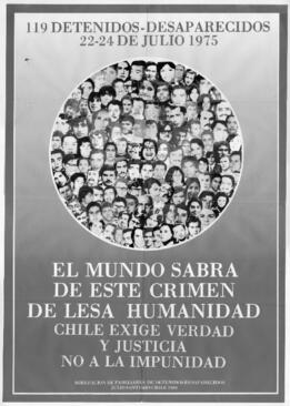 119 Detenidos-desaparecidos 22-24 de julio 1975